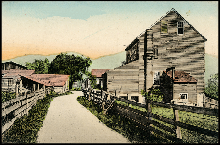 illustration of a barn 