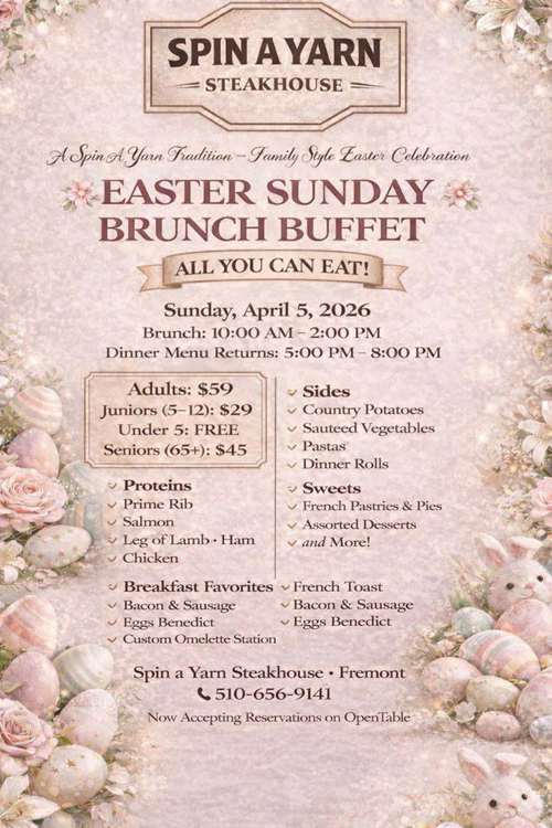 EASTER BRUNCH 2026